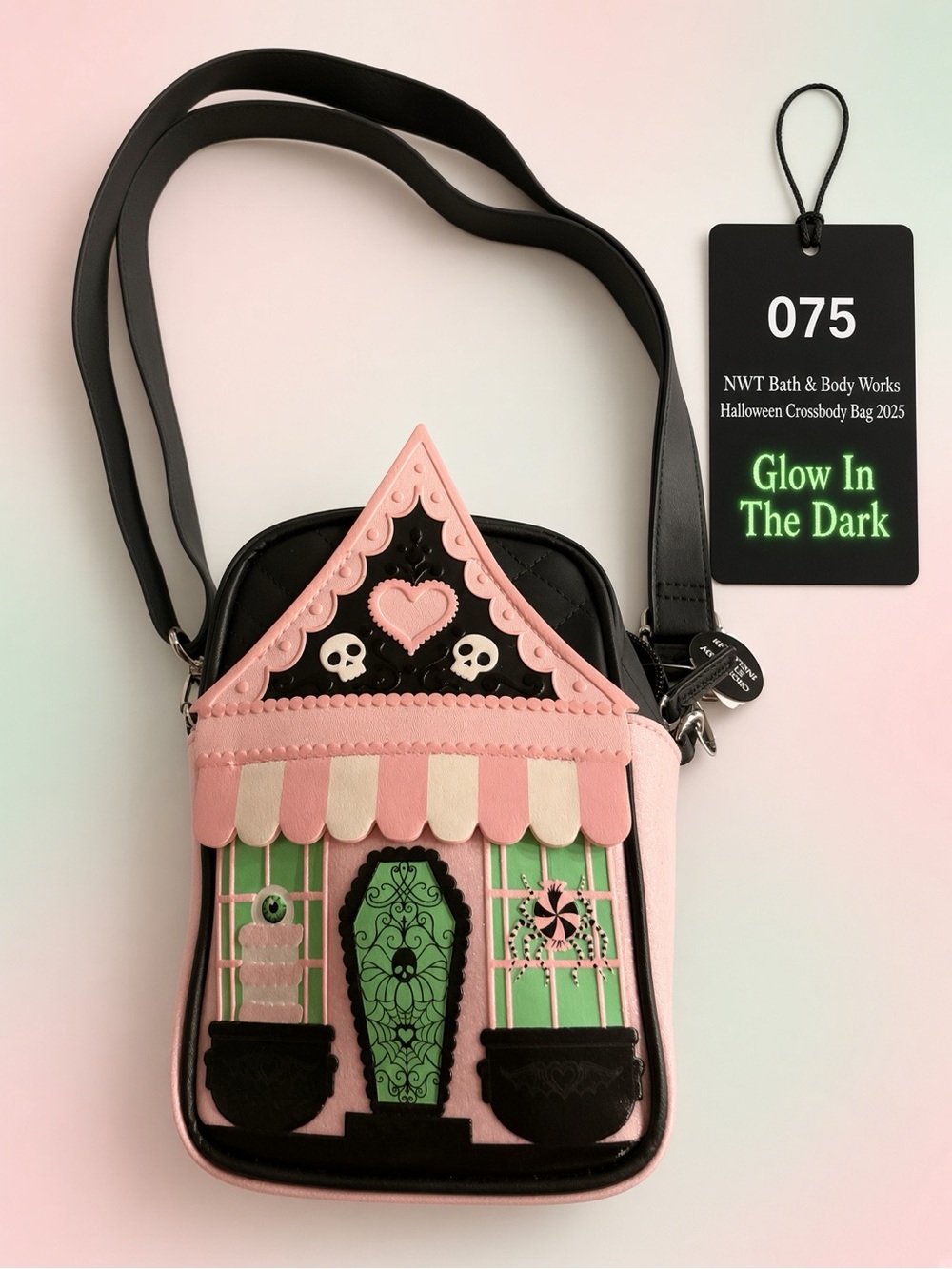 075, Bath & Body Works Crossbody Bag-Glow In the Dark